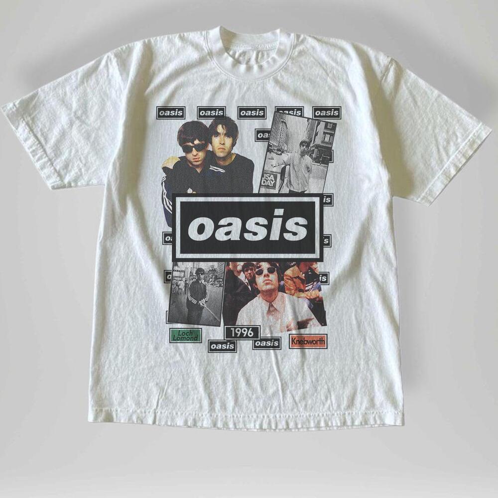 Style 1996 Oasis Oasis Album Music Classic White Unisex Shirt